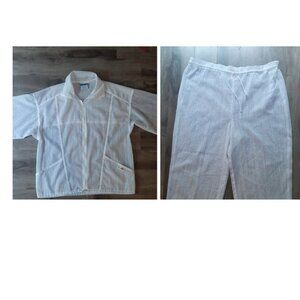 Sunveil Sunwear 2pc. Set Jacket and Pants Size Large